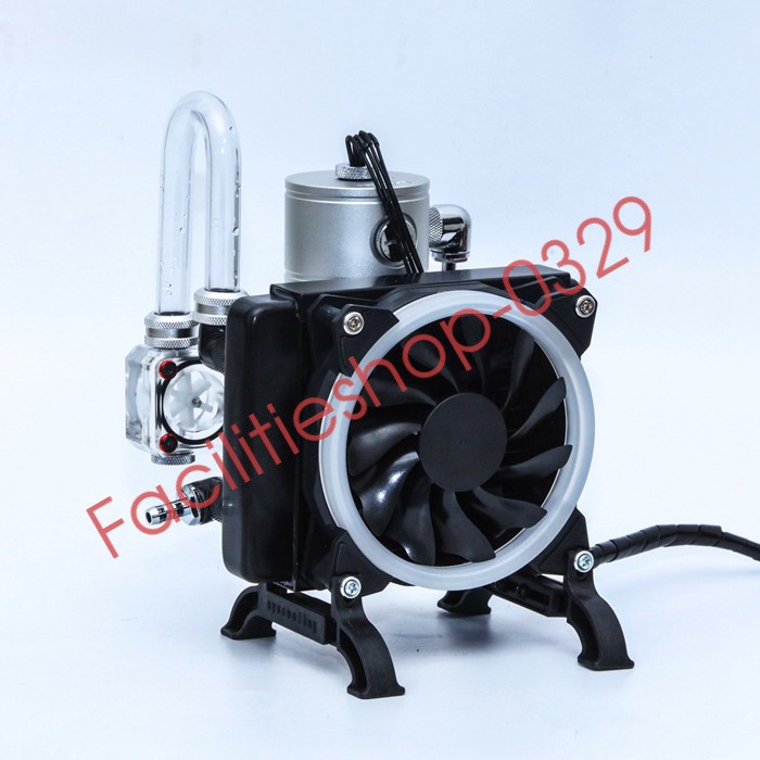Laptop water cooling radiator RGB remote control color 1 fan 120MM DHL/FedEx