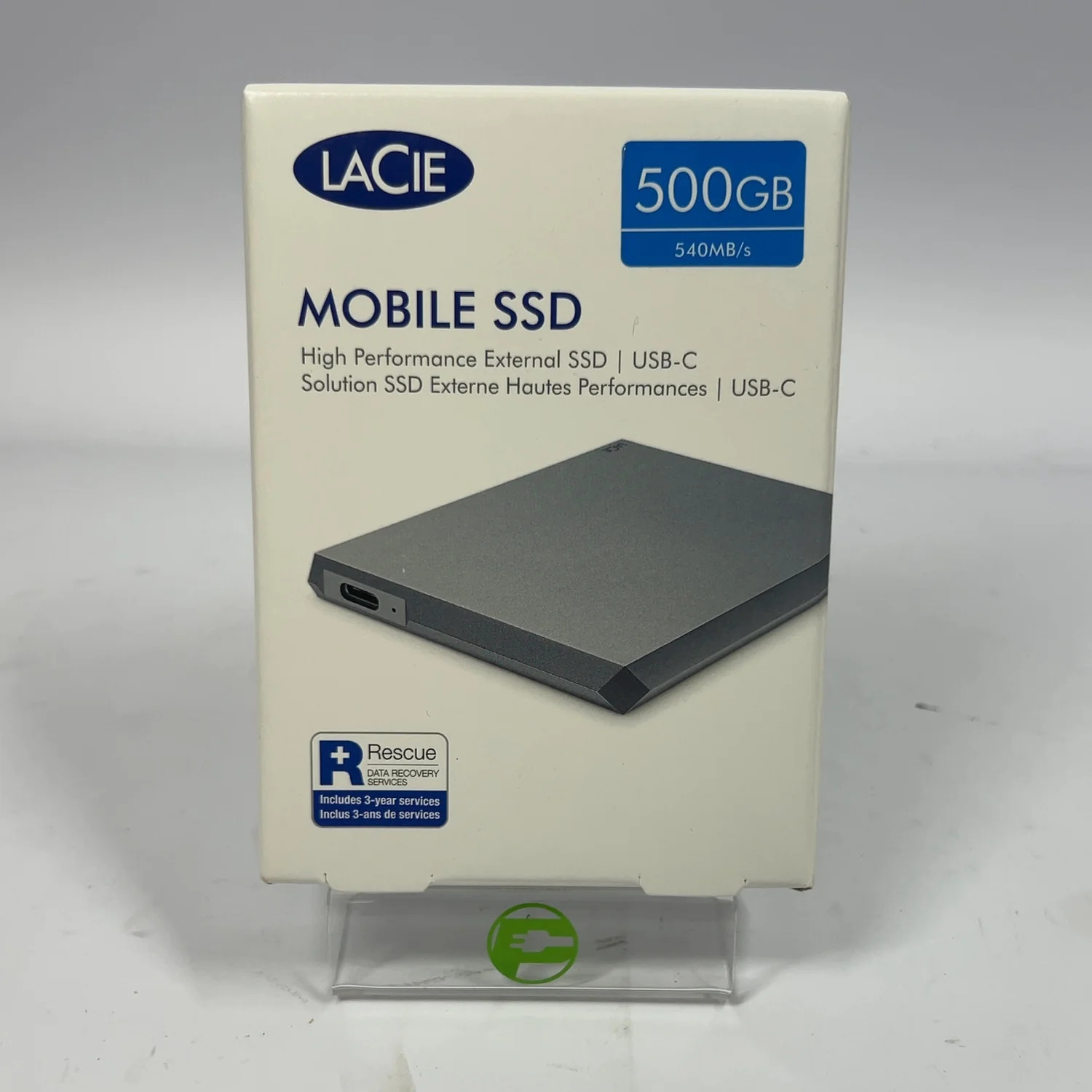 New LaCie High Performance External Mobile SSD 500GB STHM500400
