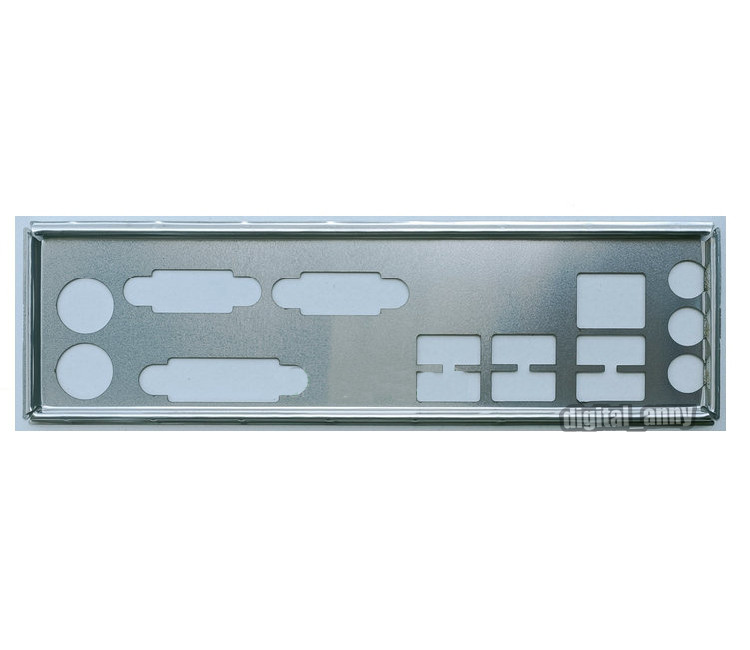 OEM I/O Shield For ASRock H110M-DUP Motherboard Backplate IO