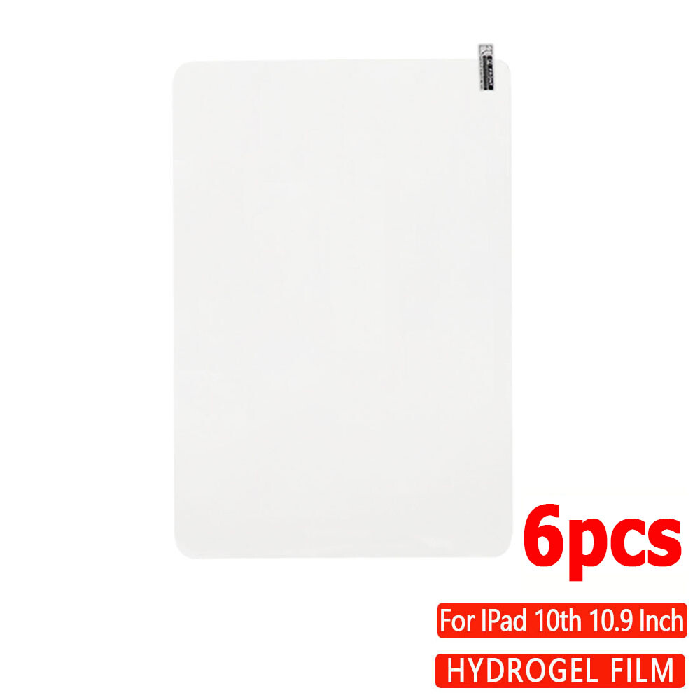 6Pcs HD Clear Tablet Screen Protector Protective Film For iPad Series