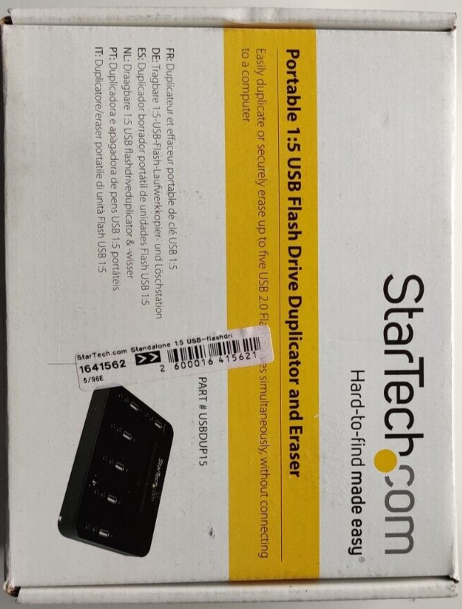 Startech.com Standalone 1:5 Usb Flash Drive Duplicator And Eraser - Flash Drive