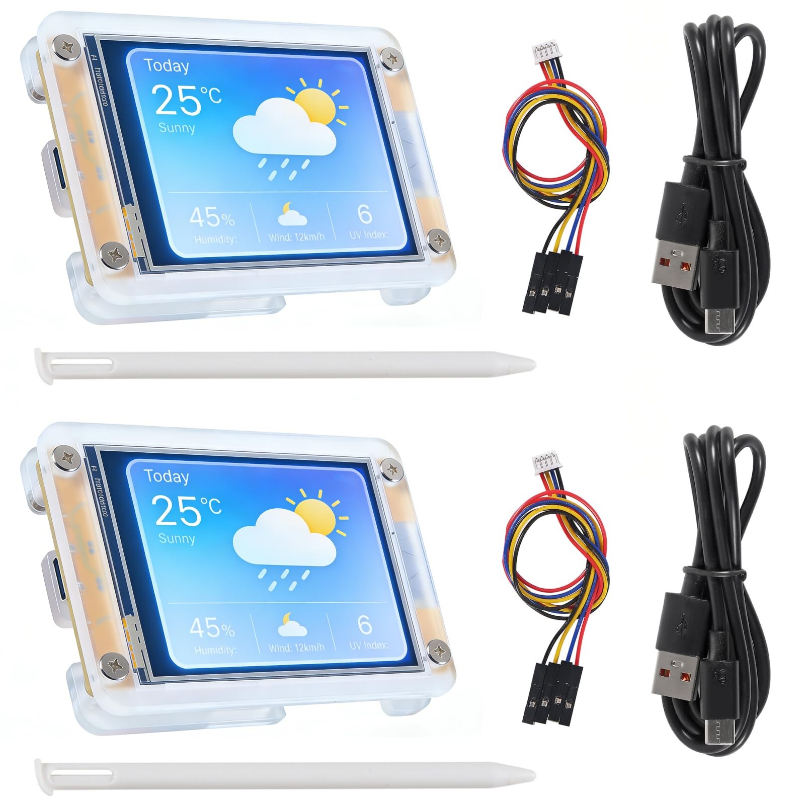 2 PCS ESP32 Display 2.8 Inch TFT Module DualCore ILI9341 Driver Arduino