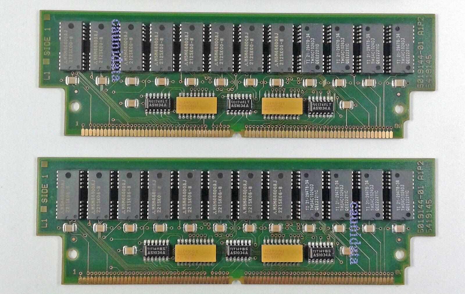 DEC MS44L-BA 8MB MEMORY KIT 2X4MB 100ns SIMMS 54-19145-01 1-YEAR WARRANTY