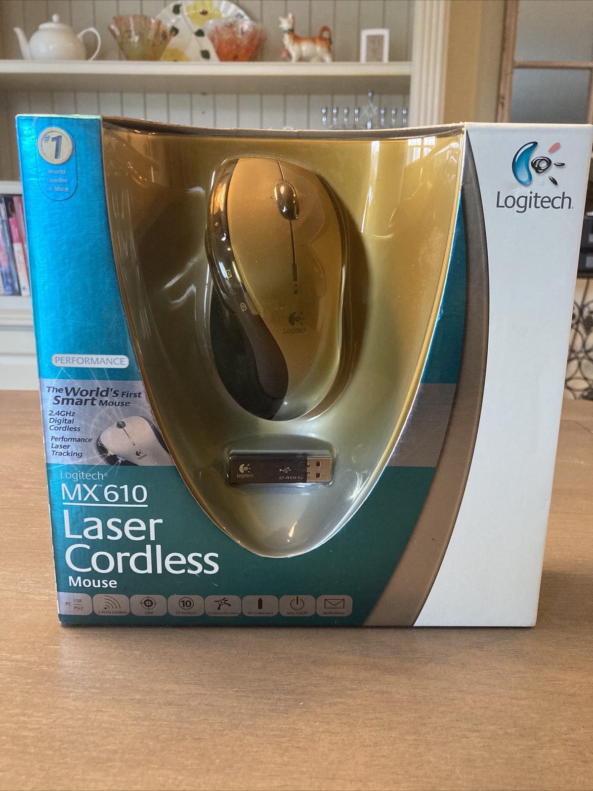 Logitech MX 610 Laser Cordless Mouse (MX620) Still SEALED Smart Mouse
