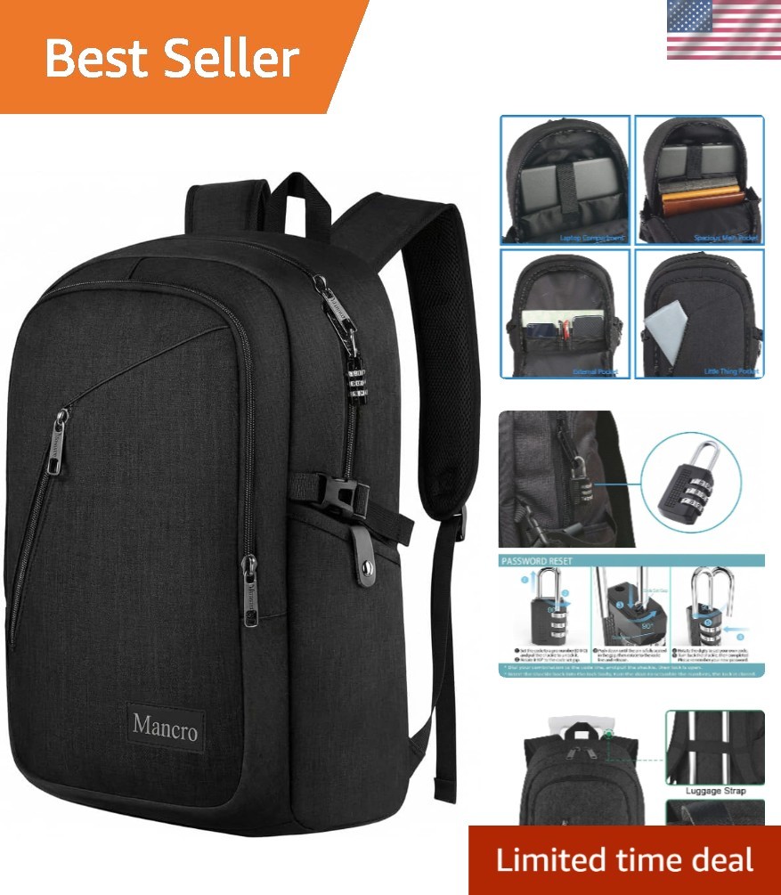 Laptop Backpack for Travel 17.3 Inch Anti-Theft Business Backpack