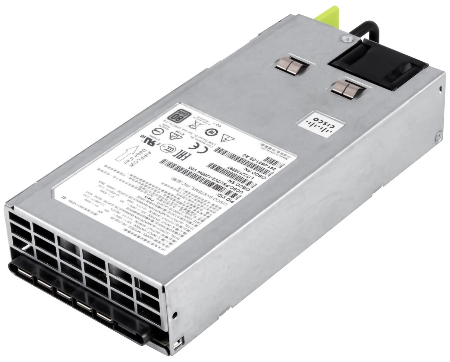 SERVER POWER SUPPLIES CISCO 341-0631-03 A0 PS-2122-2S 1200WATT 80 PLUS PLATINUM