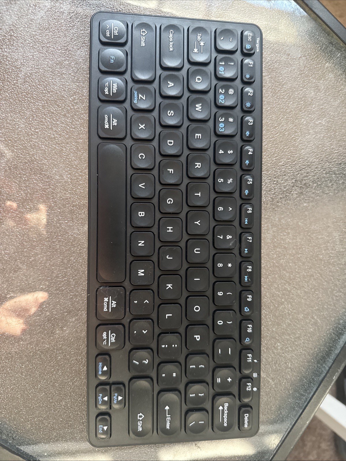 Targus Slim Wireless Keyboard AKB862US Black Portable QWERTY English