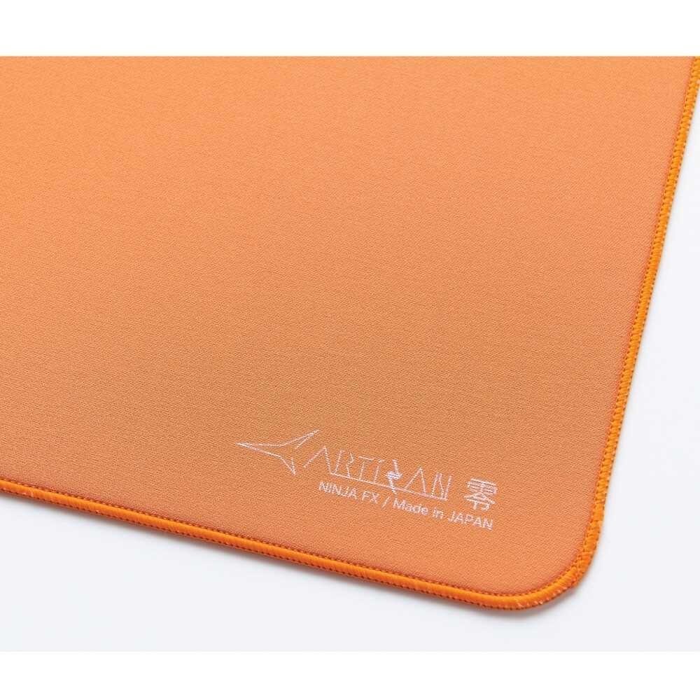 ARTISAN FX ZERO Gaming Mouse Pad XSOFT Orange Black sizeL