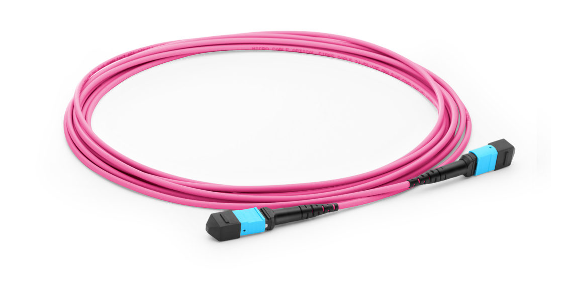 20m(66ft) MTP Female 12 Fibers Type B Plenum (OFNP) OM4 50/125 Multimode -93765