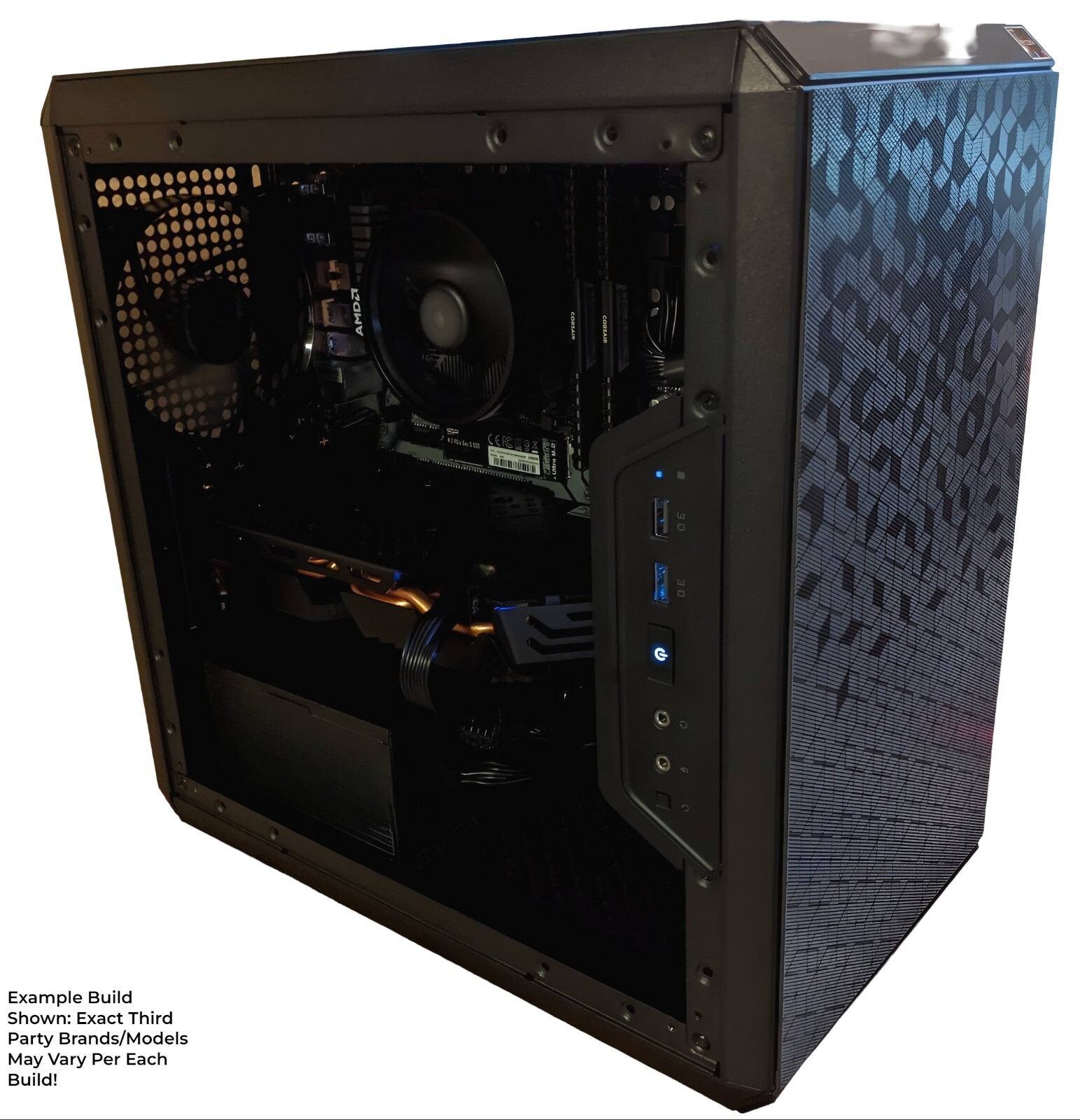 Stock Trading Computer Desktop Quad Monitor Ready AMD RYZEN 9 64GB RAM 1TB SSD