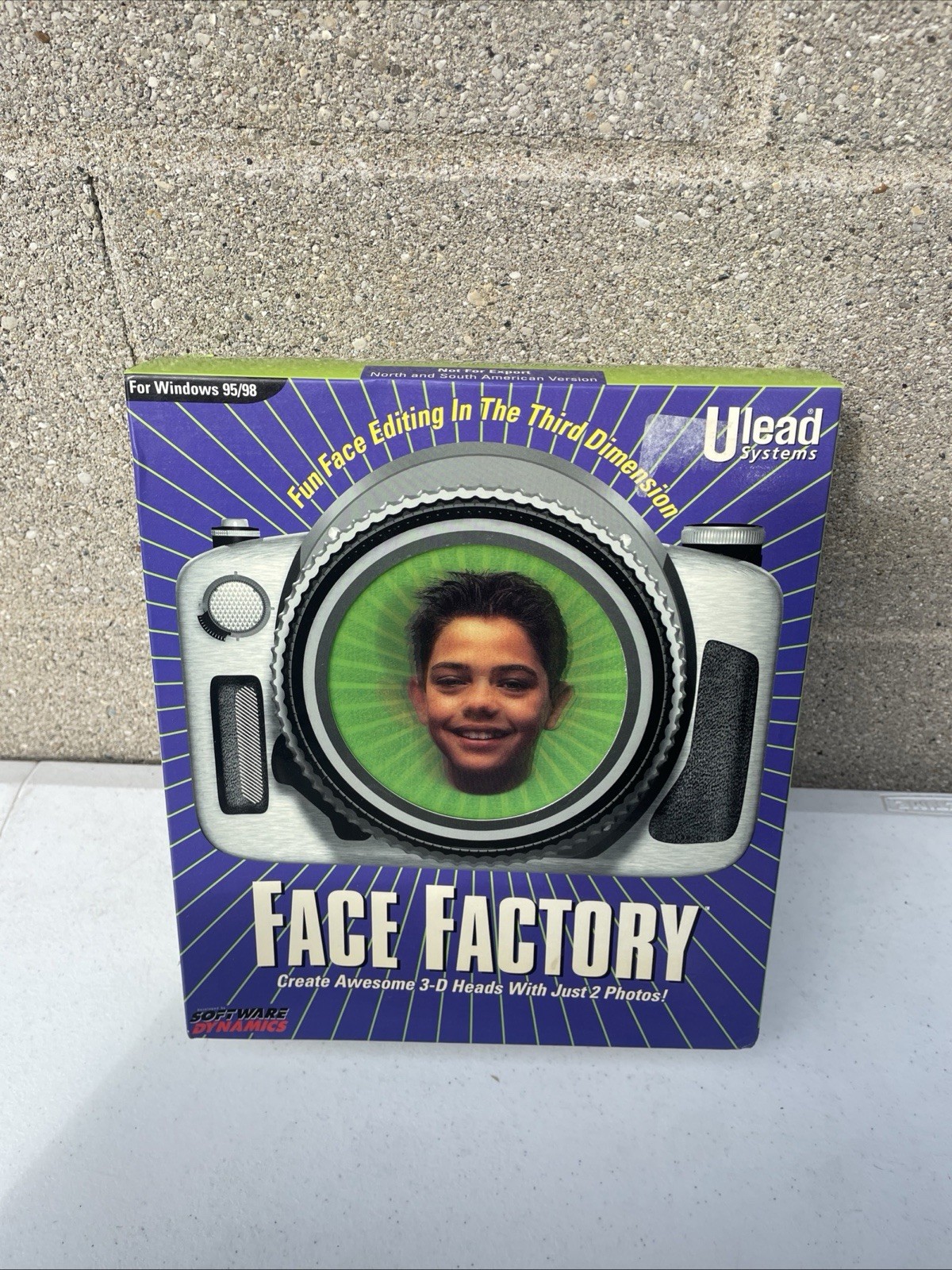 Face Factory - Create Awesome 3-D Heads: PC/CD-ROM Widows 95/98 Big Box  Sealed