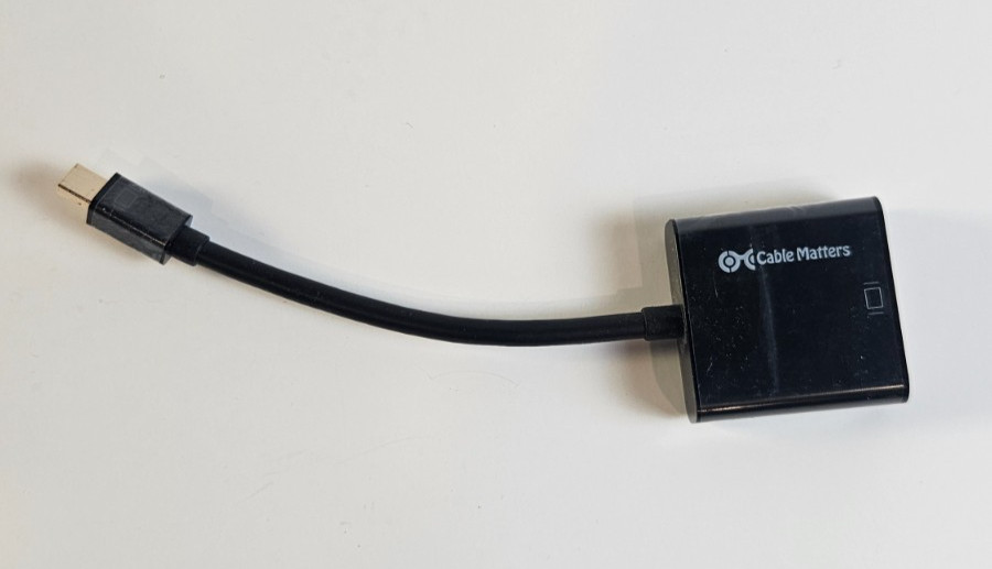 Cable Matters Active Mini DisplayPort to DVI Adapter - Thunderbolt - Eyefinity