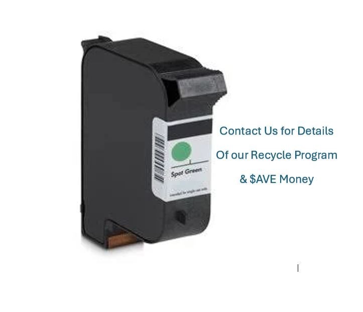 C6169A GREEN Mailer Center Ink Cartridge Reman/Compatible
