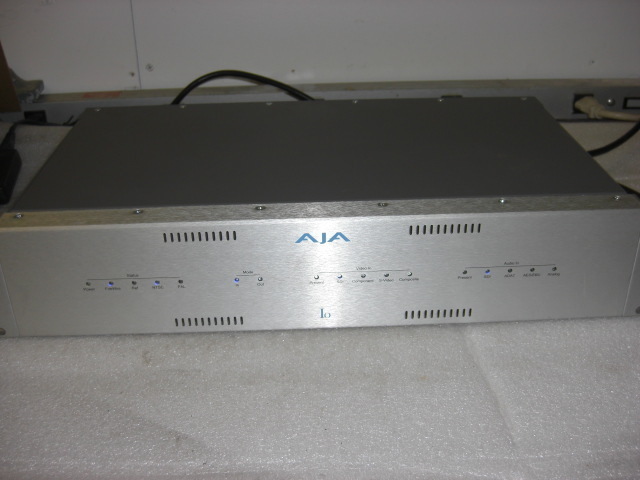 AJA IO-101351 10-BIT Uncompressed In/Out External Video Capture Breakout Box