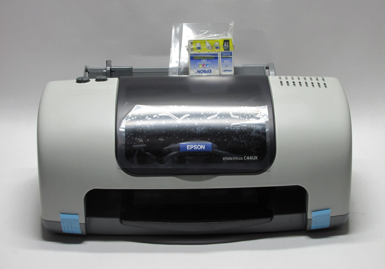 EPSON Stylus C44UX Ink Jet Printer w/ Ink Cartridge Bundle - New Open Box
