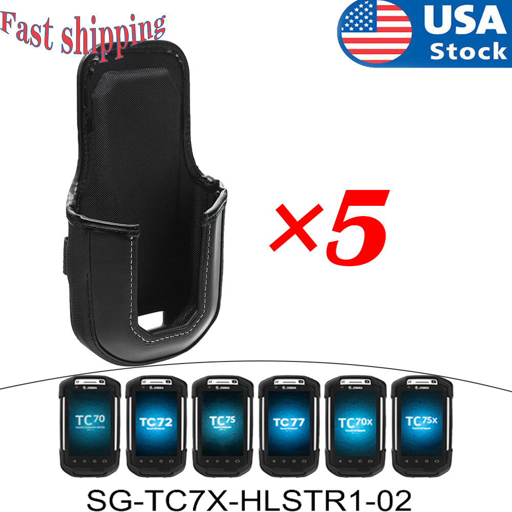 5PCS Carrying Scanner Holster for Zebra TC70 TC75 TC72 TC77 SG-TC7X-HLSTR1-02