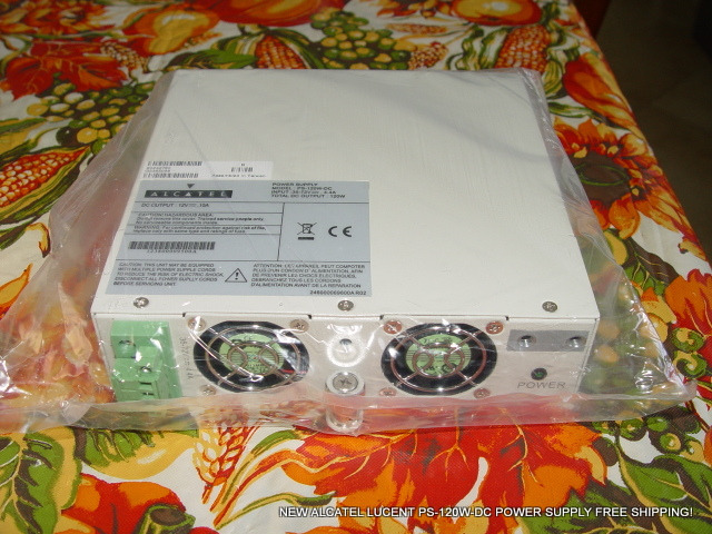 NEW ALCATEL LUCENT PS-120W-DC POWER SUPPLY 