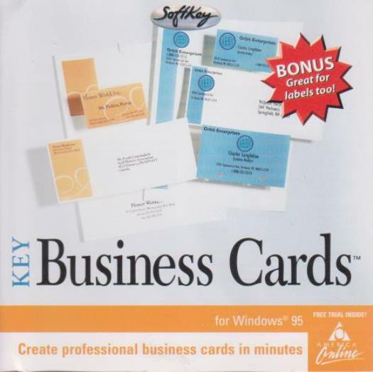 Key Business Cards PC CD create professional premade templates logos graphics