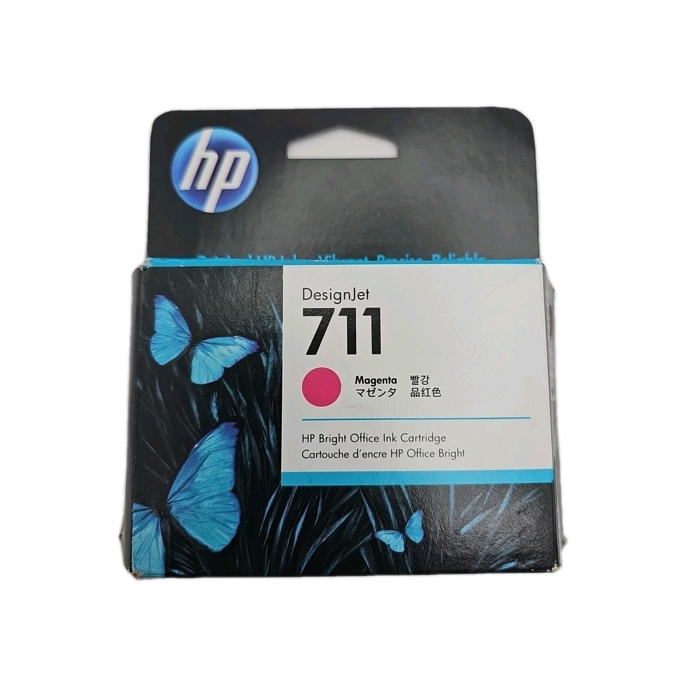 HP 711 29-ml Magenta DesignJet Ink Cartridge, CZ131A Ex 10/2026
