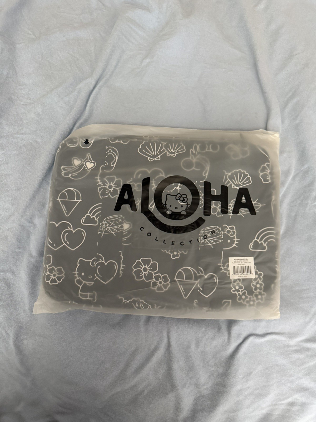 Aloha Collection x Hello Kitty Black Aloha Icons Laptop Sleeve 