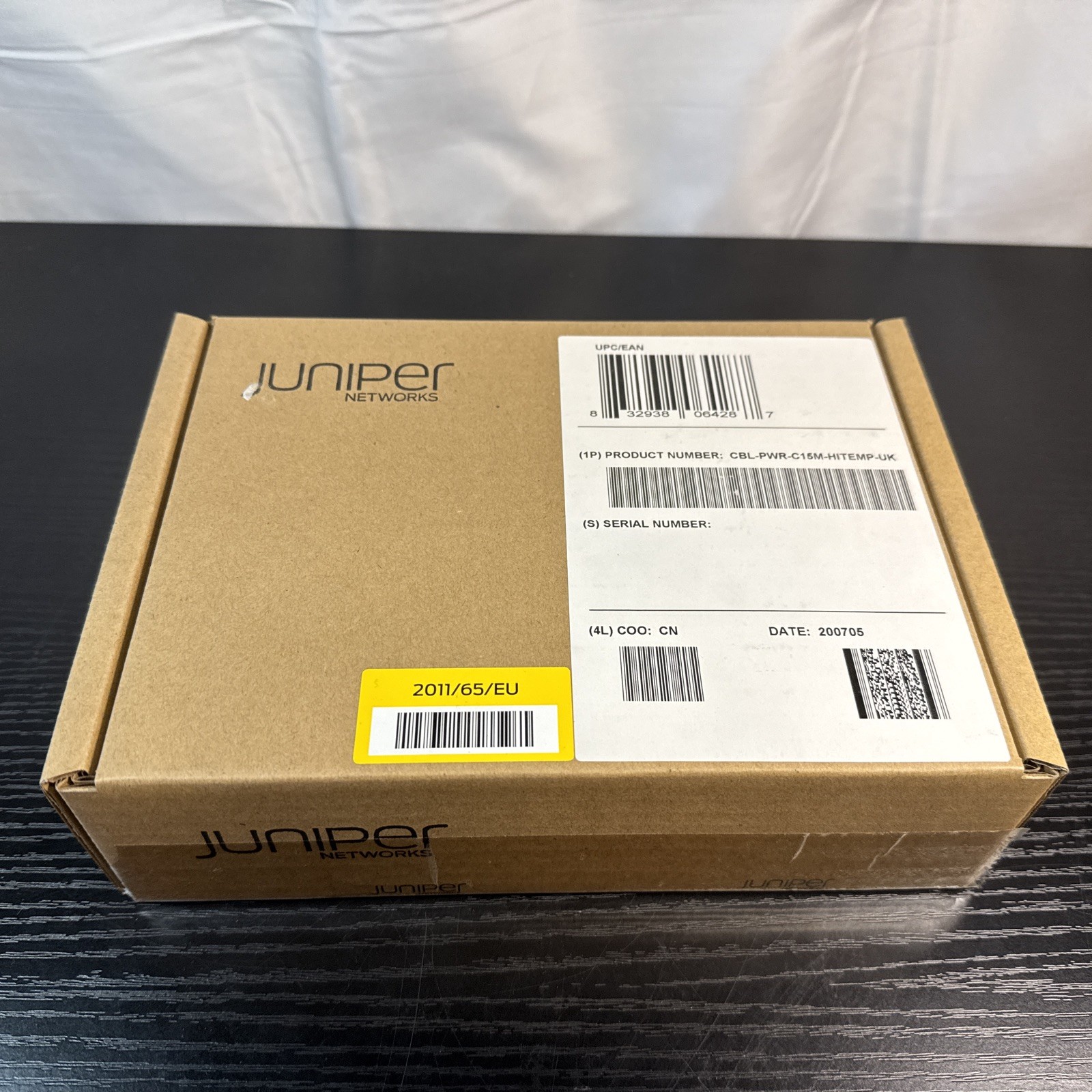 Juniper CBL-PWR-C15M-HITEMP-UK - NEW SEALED
