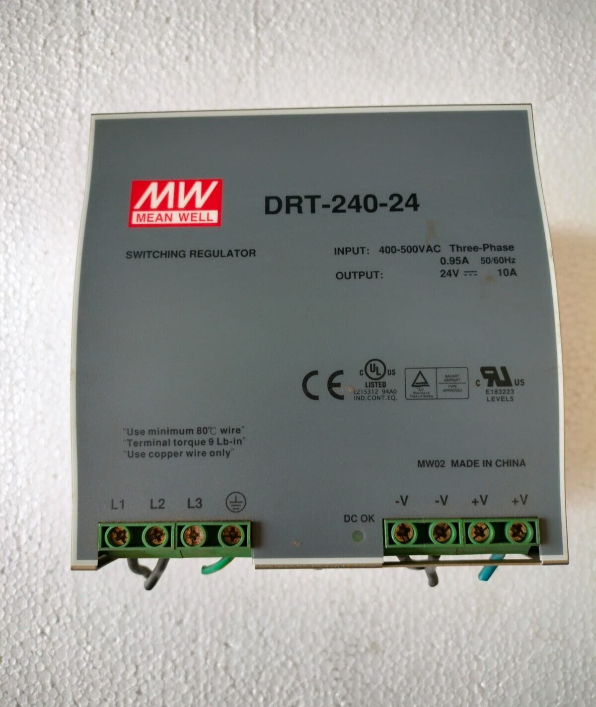 MEANWELL DRT-240-24