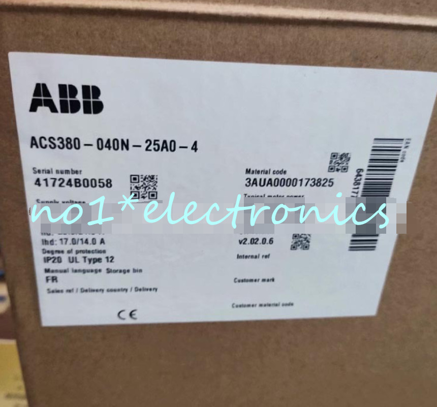 ACS380-040N-25A0-4 for  frequency converter