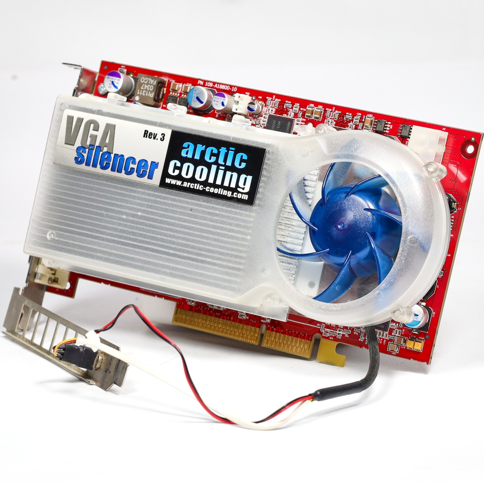 ATI Radeon 9800 PRO Vintage 128MB AGP Graphics Card with Upgraded Cooler