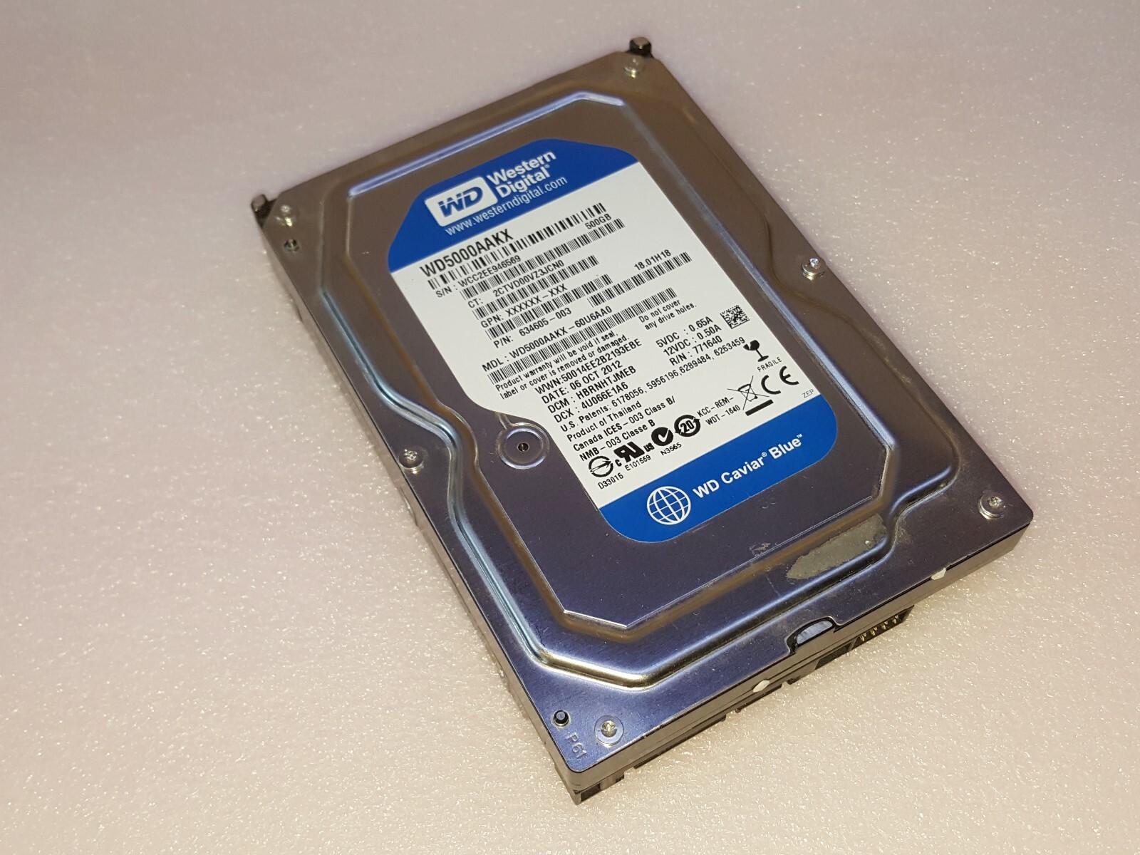 Dell Optiplex 7010 - 500GB SATA Hard Drive with Windows 10 Home 64-Bit Preloaded