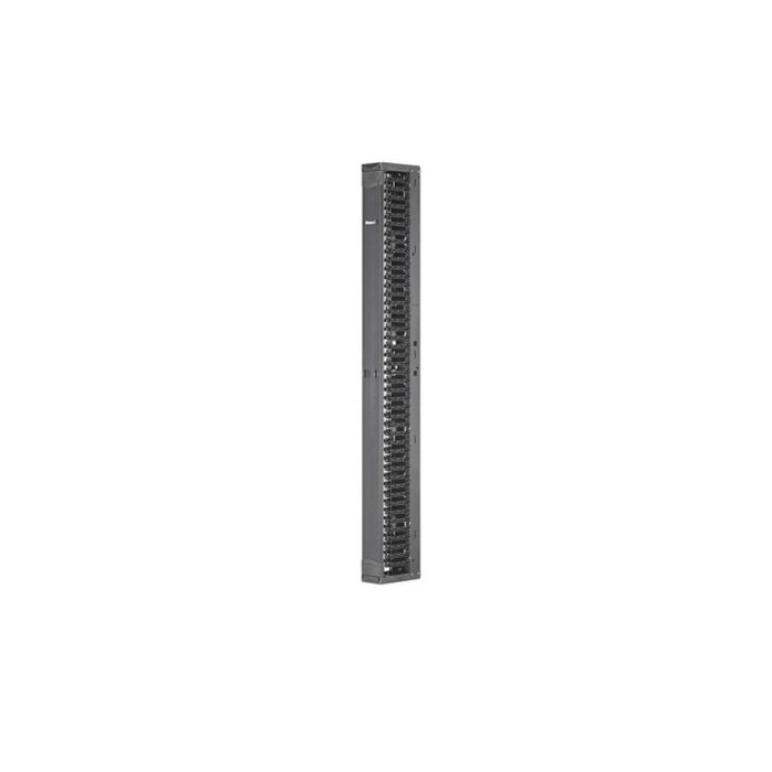 Panduit PR2VFD0679 Vertical Single-Sided Cable Manager 42RU 6" Wide Black