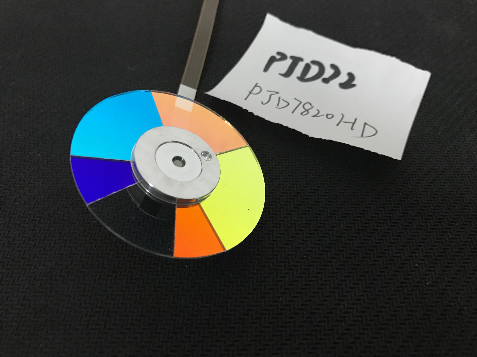 100% New PJD7820HD Color Wheel For VIEWSONIC PJD7822HDL DLP Projector