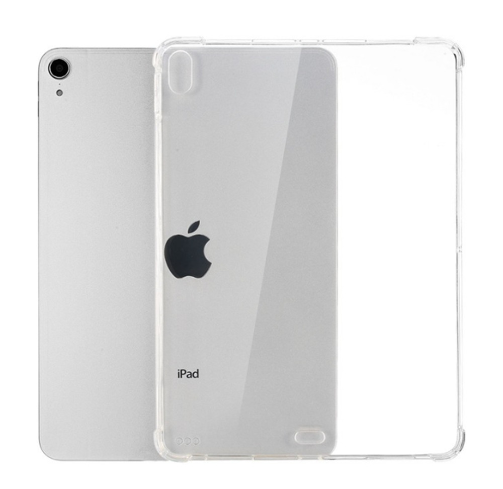 For iPad 5/ 6th 7th 8th 9th 10th 11th A16 Gen Pro 11" 12.9" Clear TPU Case Cover