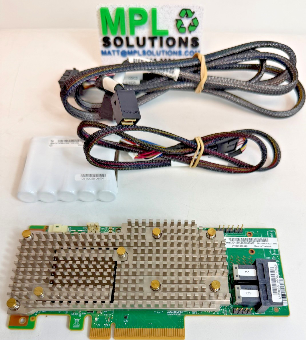Lenovo 01KN507 ThinkSystem  RAID 930-8i SAS/SATA 12Gb/s+Battery 01KN512+01KN055