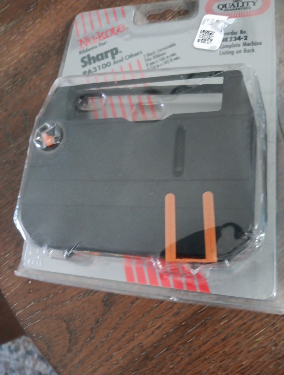 Nu-Kote Ribbon NK234-2,  Sharp PA3100 2 Ribbons In Package