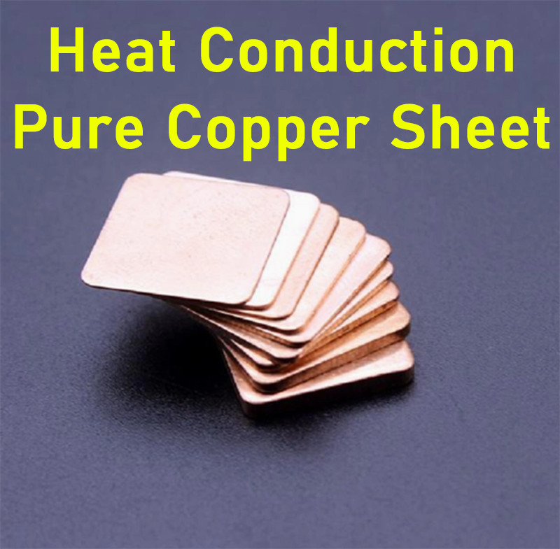 Copper Sheet Pure Copper Sheet Heat Conduction for PC / CPU Heat Dissipation