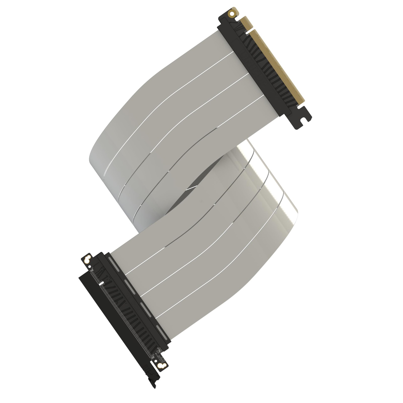 LINKUP AVA5 PCIe 5.0 Riser Cable Straight White 60cm