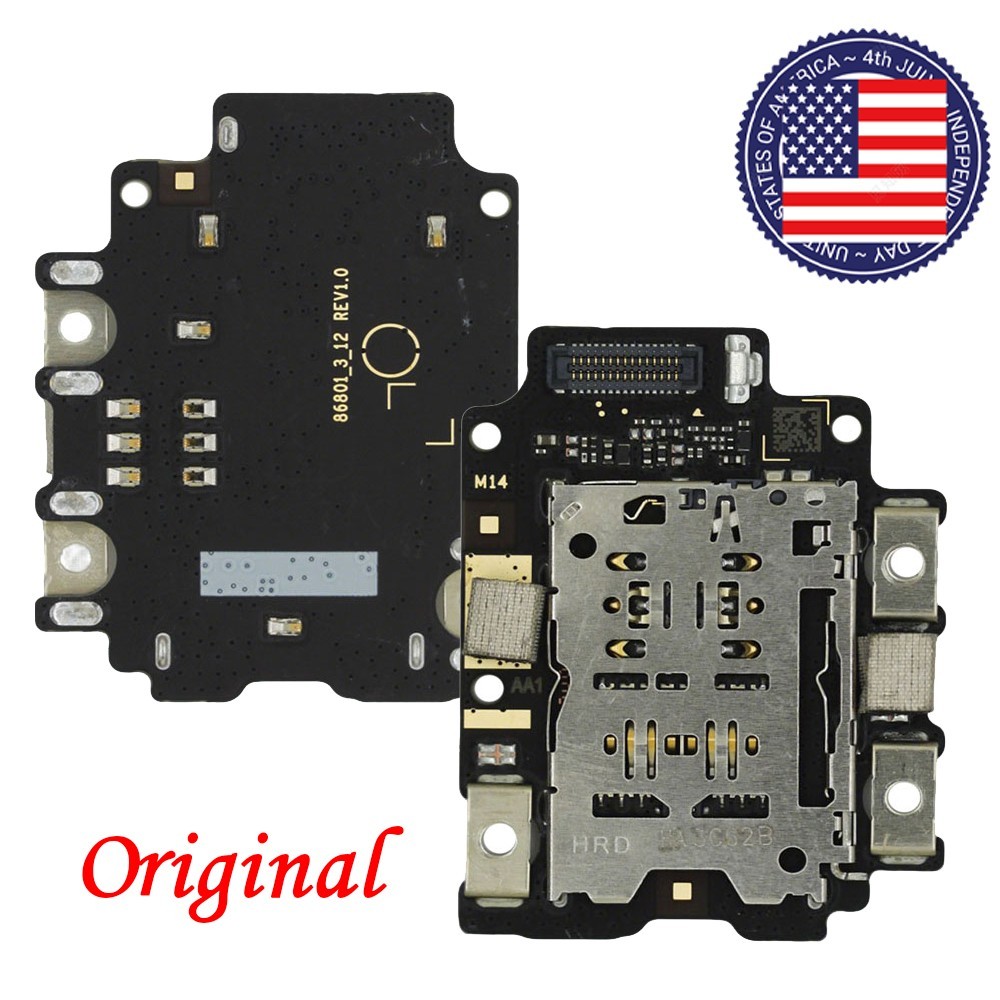 OEM SIM Card MicroSD Reader Board For Samsung Galaxy TAB A9+ X210 X215 X216