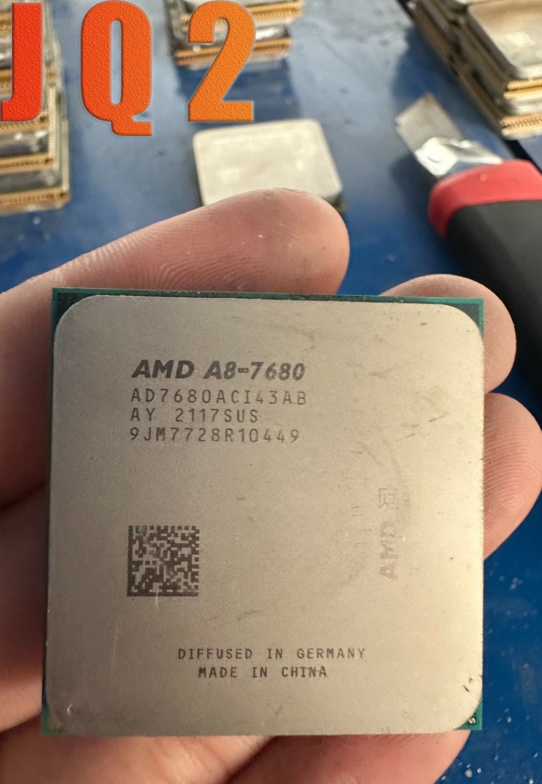 AMD A8-7680 Used FM2+ Desktop CPU Processor 3.5 GHz 45W AD7680ACI43AB Quad Core