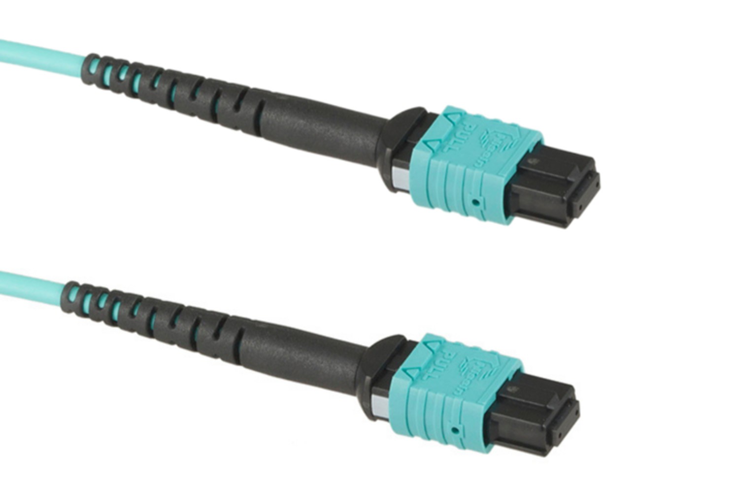 MPO Cable, 12-Strand, OM3, LSZH, UPC, Type B, Female Key Up to Female Key Up, 7