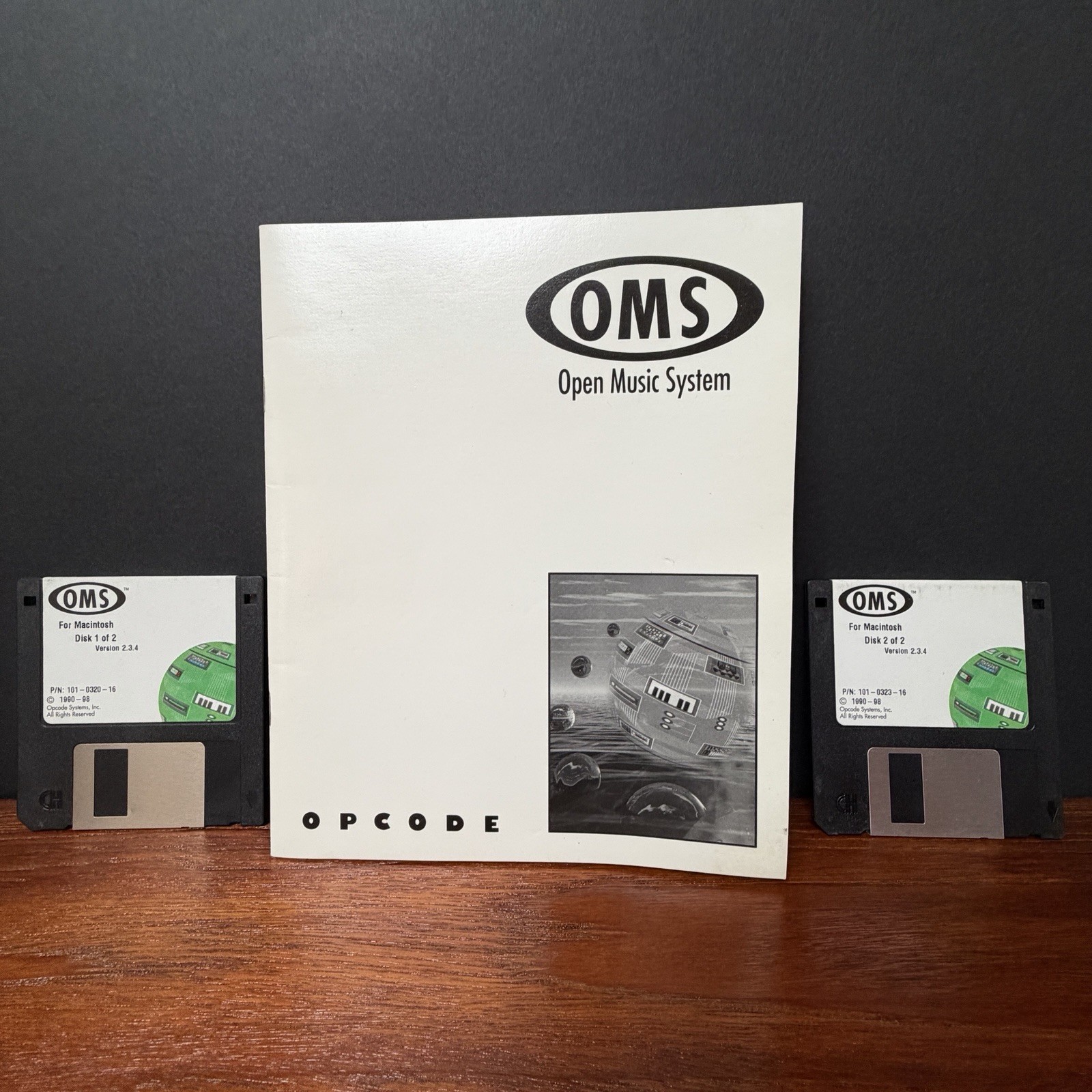 Vintage 1990-98 Open Music Systems Driver Software V. 2.3.4 for Apple Macintosh