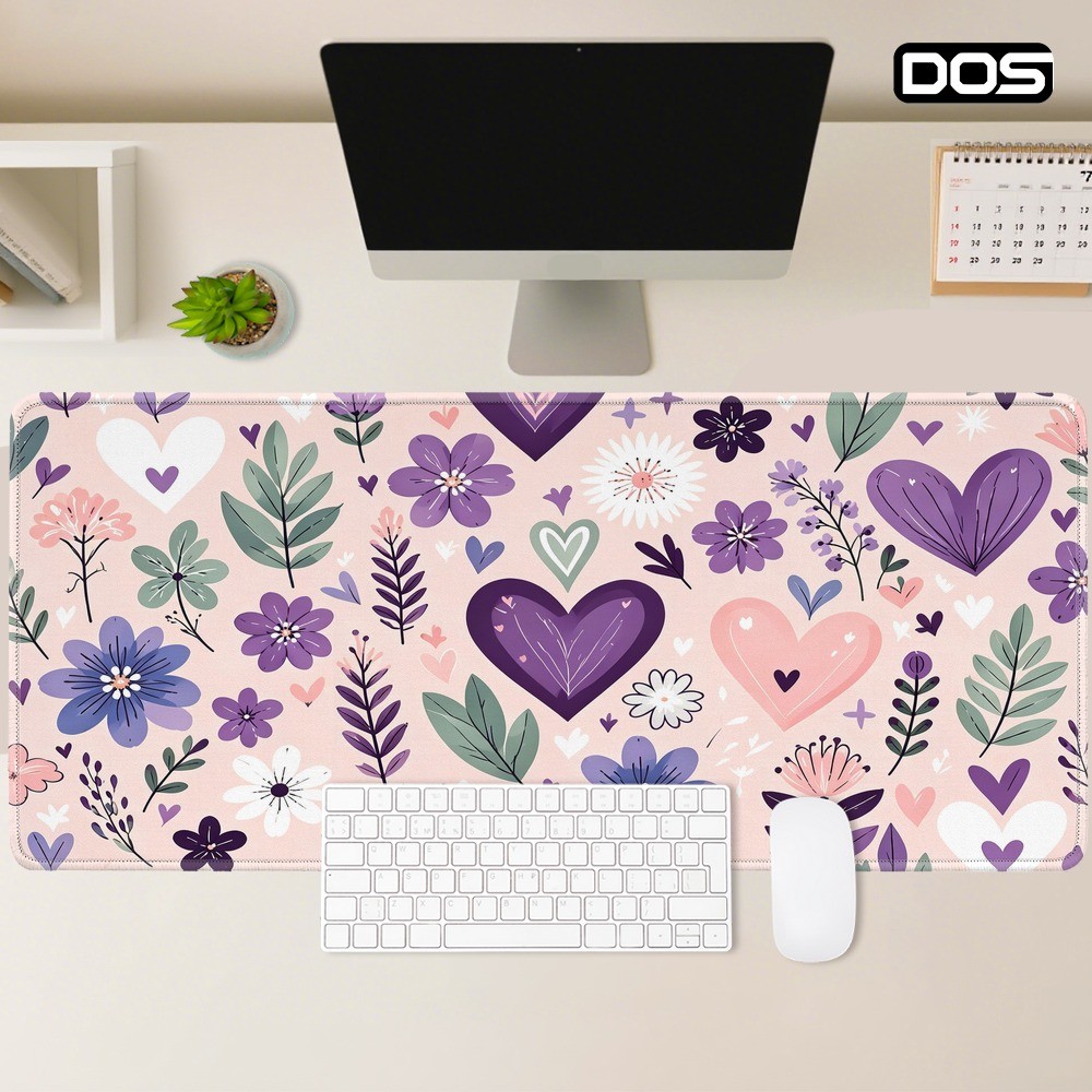 Qi 2D Flat Super Large Gaming Mouse Pad, Desktop Decoration Desk Pad, Office S