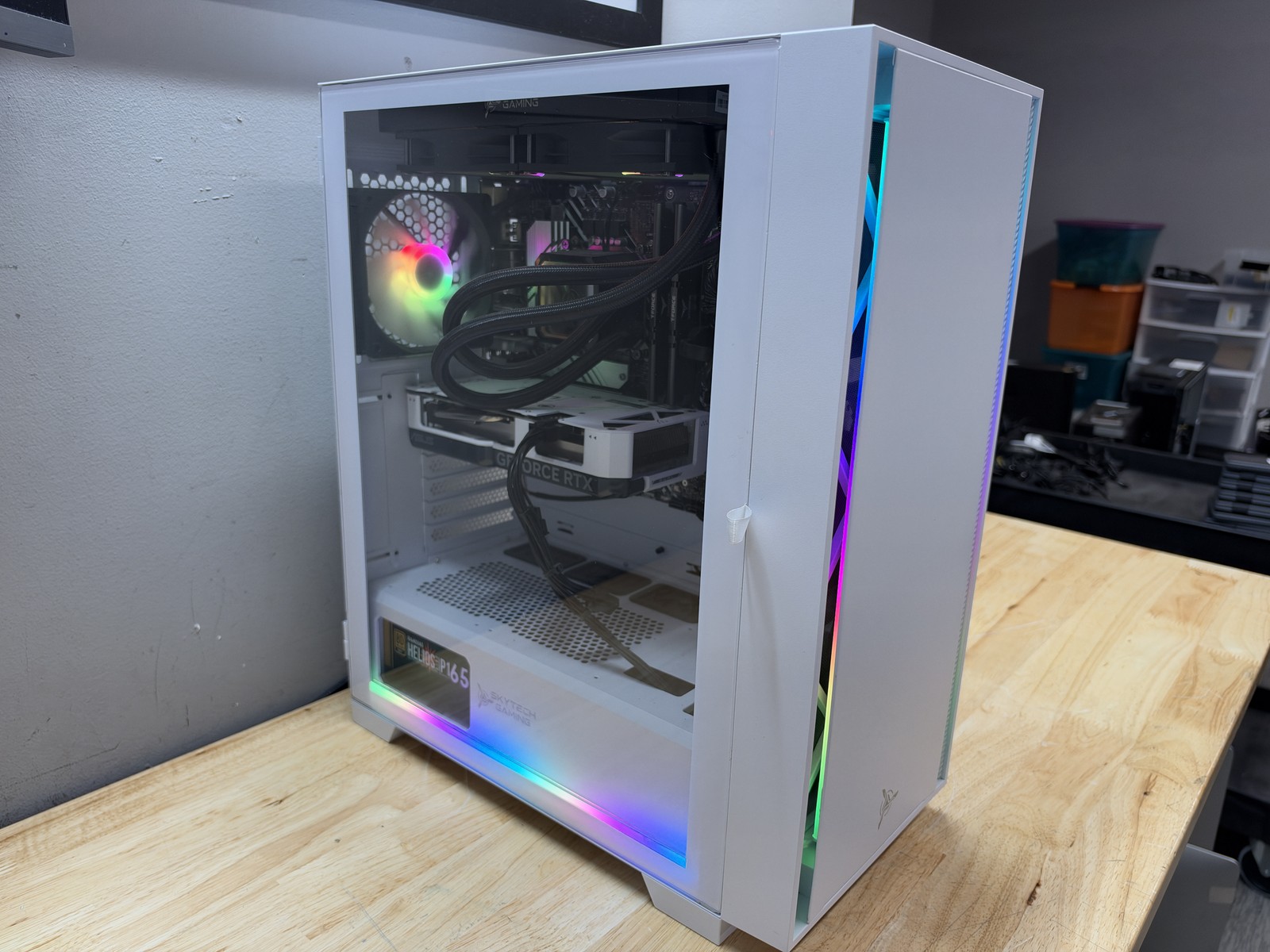 Custom Build Gaming Desktop Computer Intel Core i7, RTX 4060, 1TB SSD, W11
