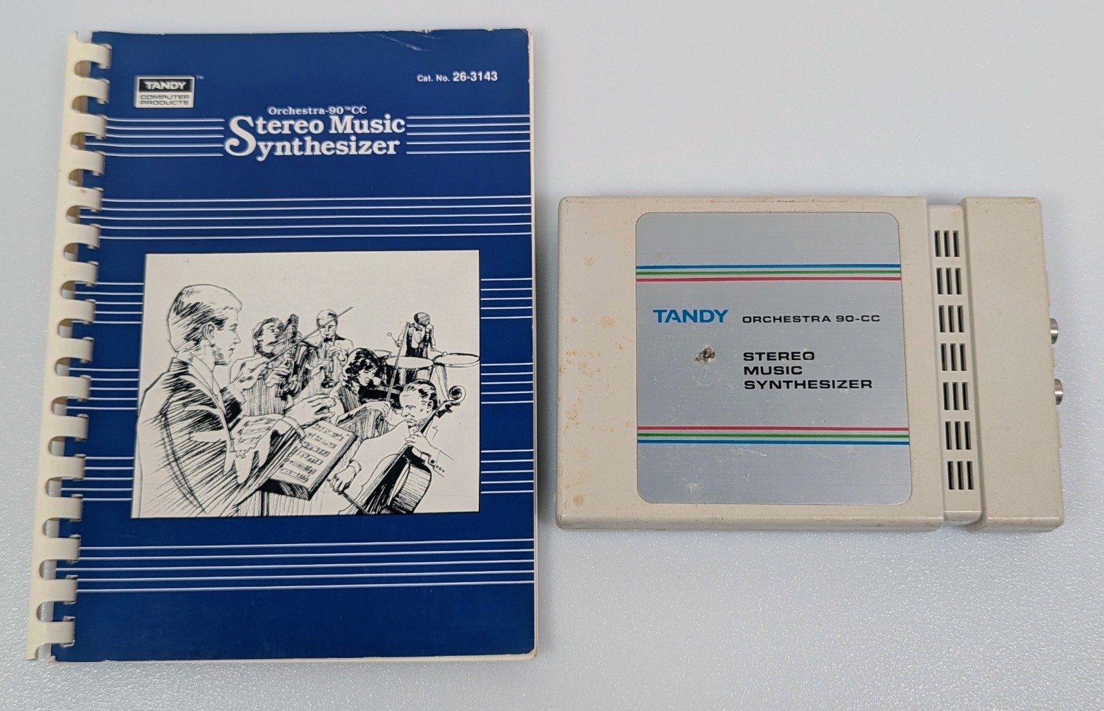 Tandy TRS-80 Coco Color Computer Orchestra 90CC Stereo Music Synthesizer 26-3143