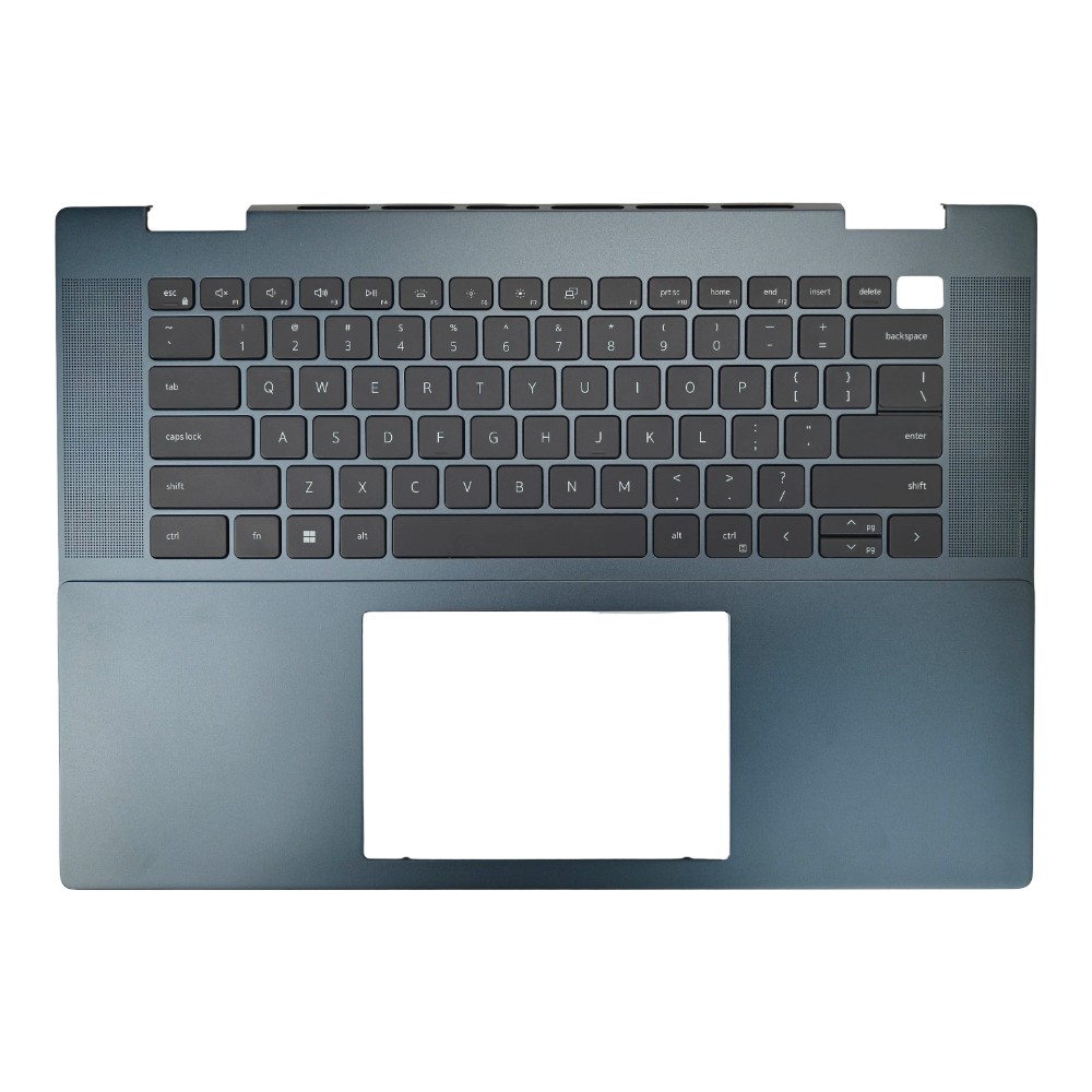 New For Dell Inspiron 16 7630 7635 2-in-1 Palmrest Backlit Keyboard Blue US