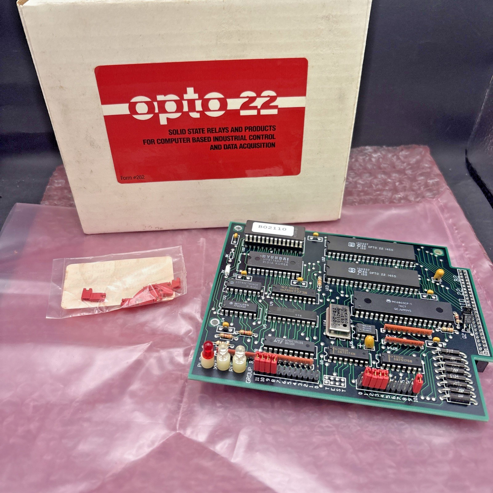 Opto 22 001848D Processor Circuit Board CSQ *BRAND NEW*