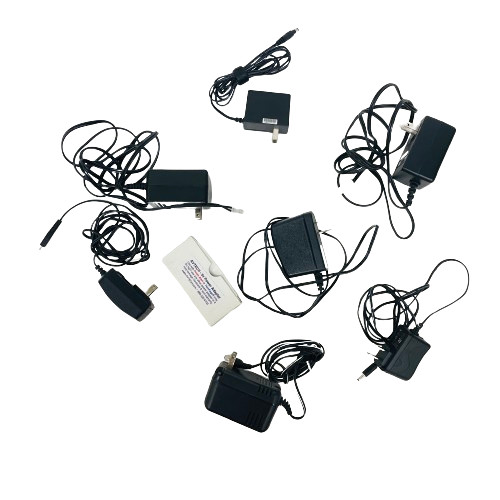 7 pcs Mixed Power Supply Adapter Charger eLutions Avtech CUI D-Link and Others