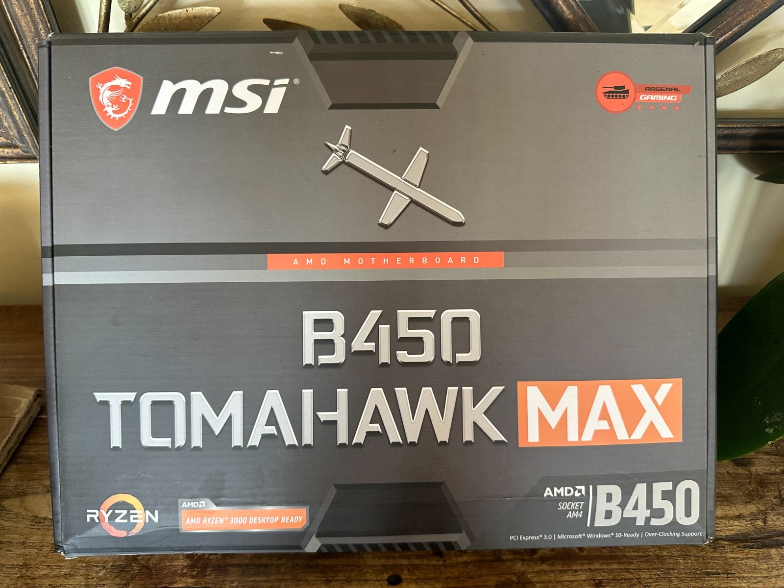 MSI B450 Tomahawk Max-Sealed, New