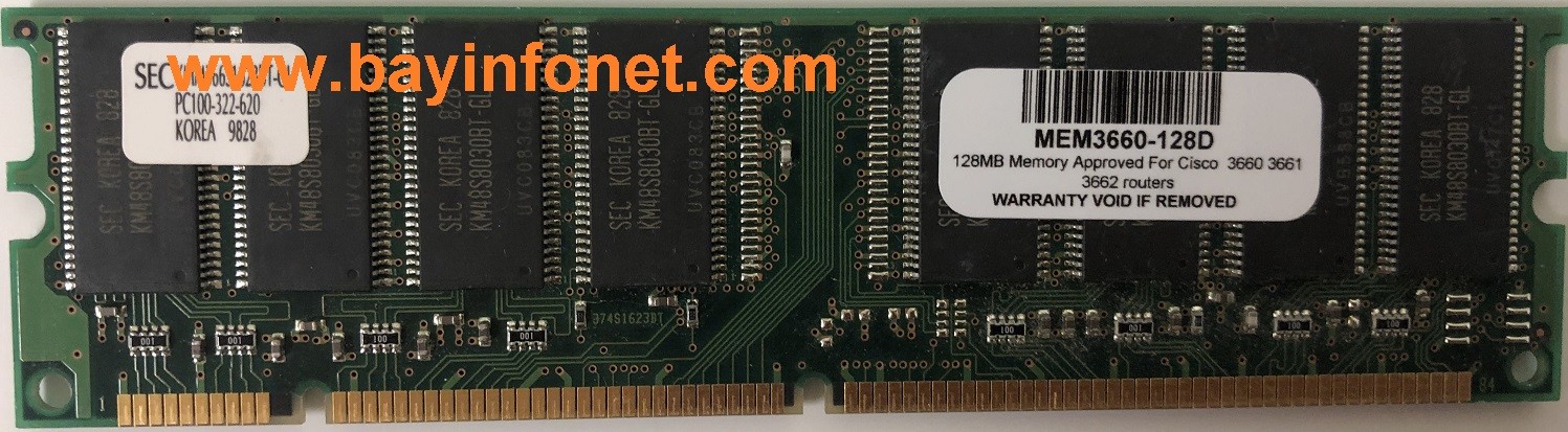 MEM3660-128D 128MB Memory  Approved For Cisco 3660 3661 3662 routers 