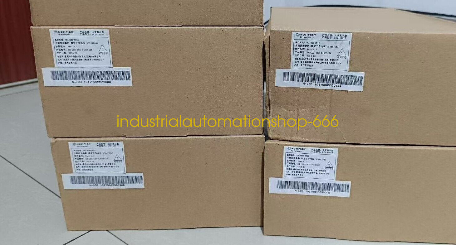 1pc NEW Notifier LCD-100B 64 Fire display panel Via DHL or FedEX