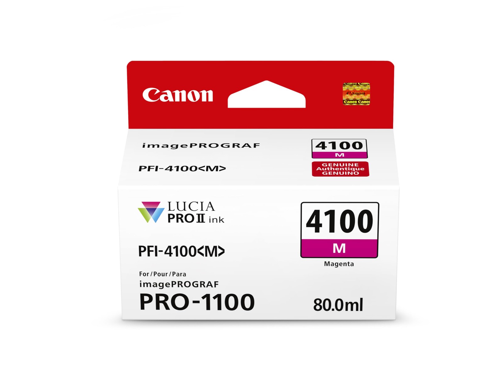 Canon 6779C002AA Lucia PRO II Ink Cartridge Magenta 80mL